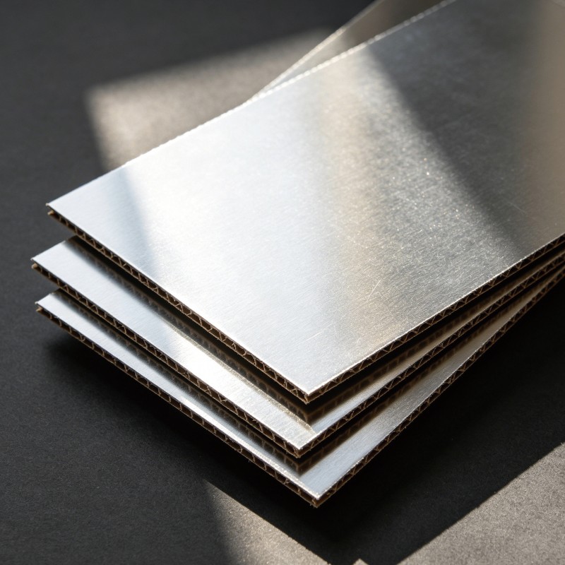 Carton laminé en aluminium sur mesure