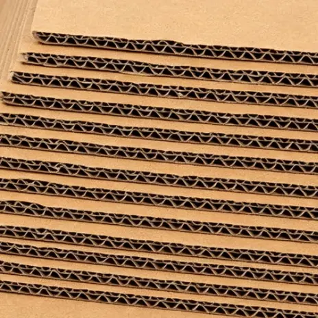 Carton ondulé à double paroi BE-Flute à haute compression