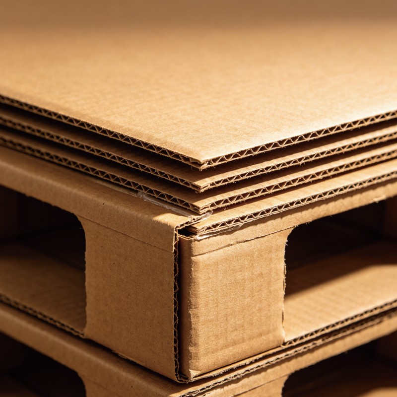 Palette ondulée standard